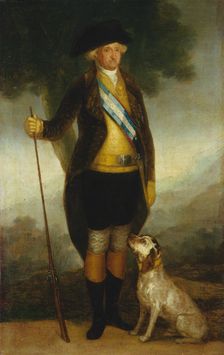 Charles IV of Spain as Huntsman, c. 1799/1800. Creator: Workshop of Francisco de Goya