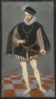 Charles IX, about 1574. Creator: Francois Clouet