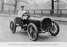 Charles Jarrott in his Napier Car, 1903