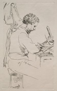 Charles Kean, 1871. Creator: Félix Bracquemond (French, 1833-1914)
