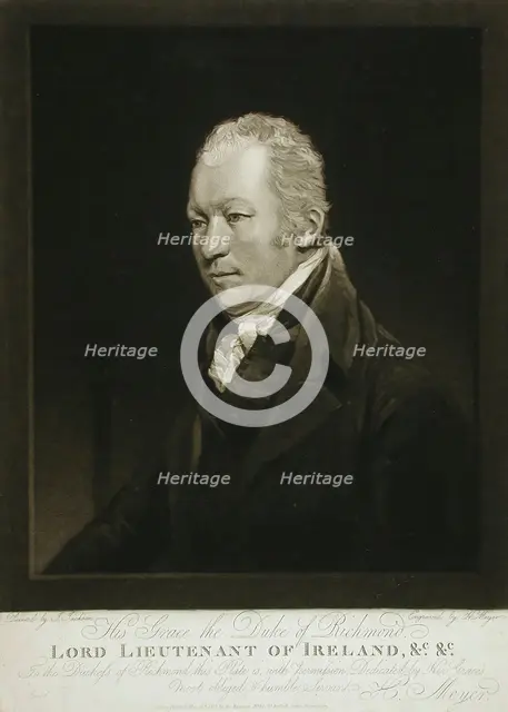Charles Lennox, 4th Duke of Richmond, 1807. Creator: Henry Meyer.