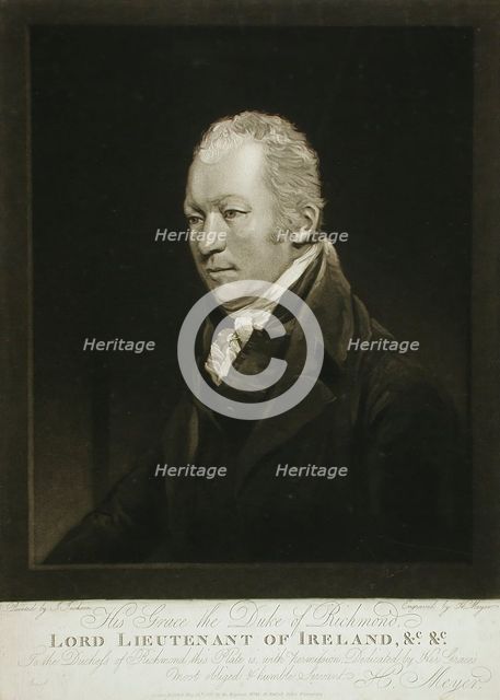 Charles Lennox, 4th Duke of Richmond, 1807. Creator: Henry Meyer.