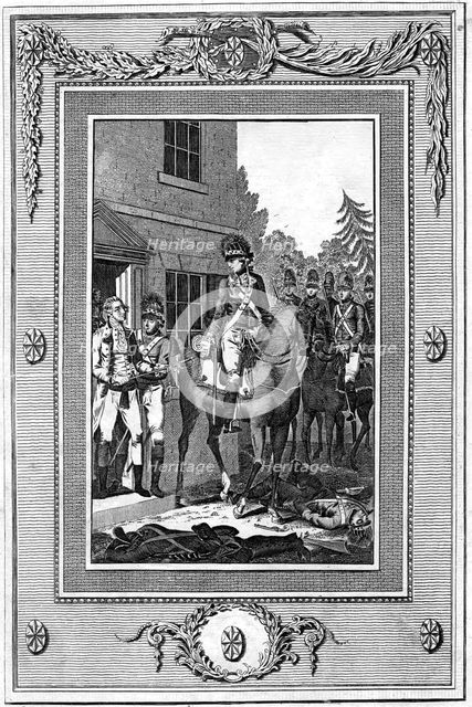 Charles Lee, English-born American Revolutionary general. Artist: Unknown