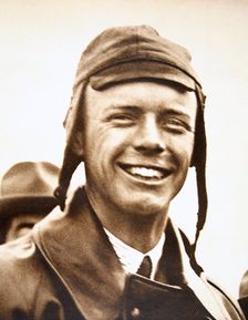 Charles Lindbergh, American aviator, at Le Bourget Aerodrome, Paris, France, May 1927. Creator: Unknown