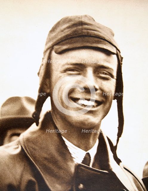 Charles Lindbergh, American aviator, at Le Bourget Aerodrome, Paris, France, May 1927. Creator: Unknown.