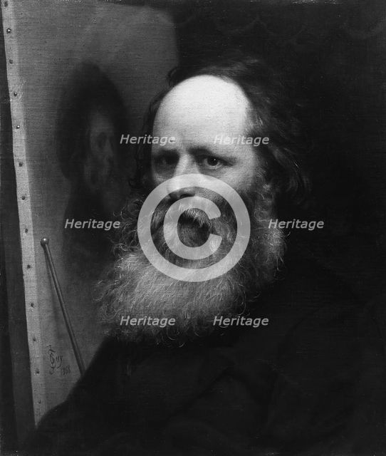Charles Loring Elliott, 1868. Creator: Seymour Joseph Guy.