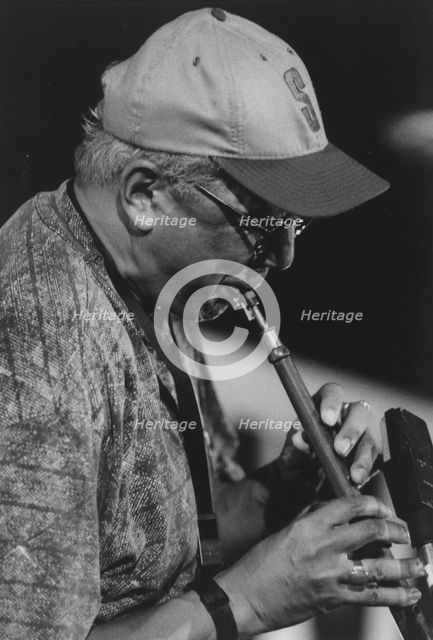 Charles Lloyd, Brecon Jazz Festival, 2000. Creator: Brian Foskett.