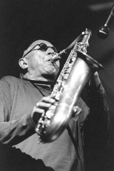 Charles Lloyd, Brecon Jazz Festival, Powys, Wales, 2000. Creator: Brian Foskett