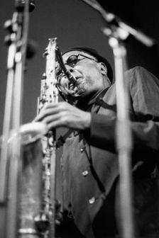 Charles Lloyd, Brecon Jazz Festival, Powys, Wales, 2000. Creator: Brian Foskett