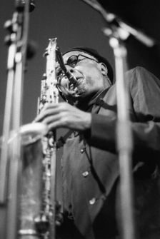 Charles Lloyd, Brecon Jazz Festival, Powys, Wales, 2000. Creator: Brian Foskett