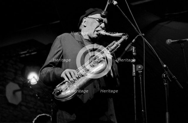 Charles Lloyd, Brecon Jazz Festival, Powys, Wales, August 2000. Artist: Brian O'Connor.