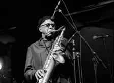 Charles Lloyd, Brecon Jazz Festival, Powys, Wales, August 2000. Artist: Brian O'Connor