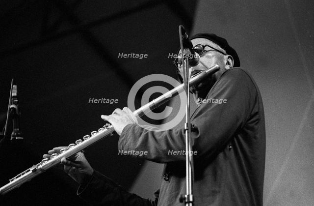 Charles Lloyd, Brecon Jazz Festival, Powys, Wales, August 2000. Artist: Brian O'Connor.
