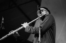Charles Lloyd, Brecon Jazz Festival, Powys, Wales, August 2000. Artist: Brian O'Connor