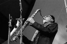 Charles Lloyd, Brecon Jazz Festival, Powys, Wales, August 2000. Artist: Brian O'Connor