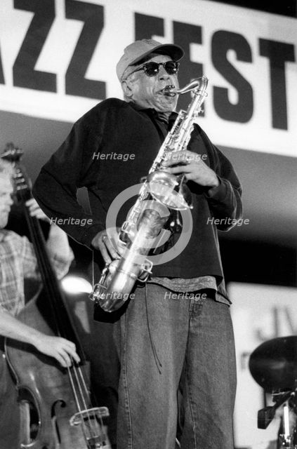 Charles Lloyd, North Sea Jazz Festival, The Hague, Netherlands, c1993. Creator: Brian Foskett.