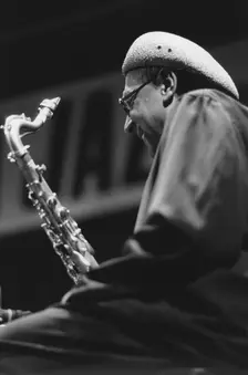 Charles Lloyd, North Sea Jazz Festival, Netherlands, 1993. Creator: Brian Foskett