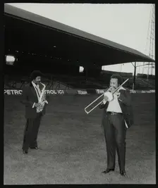 Charles McPherson and John Gordon at the Newport Jazz Festival, Ayresome Park, Middlesbrough, 1978. Creator: Denis Williams