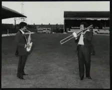 Charles McPherson and John Gordon at the Newport Jazz Festival, Ayresome Park, Middlesbrough, 1978. Creator: Denis Williams