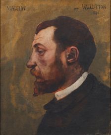 Charles Maurin, 1886. Creator: Vallotton, Felix Edouard (1865-1925)