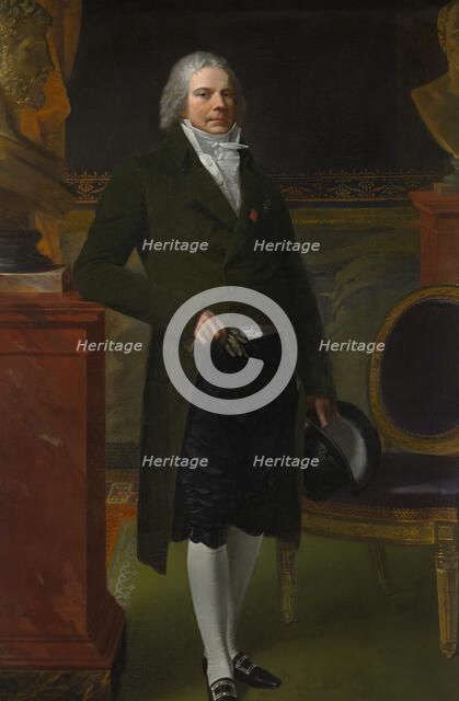 Charles Maurice de Talleyrand Périgord (1754-1838), Prince de Talleyrand, 1817. Creator: Pierre-Paul Prud'hon.