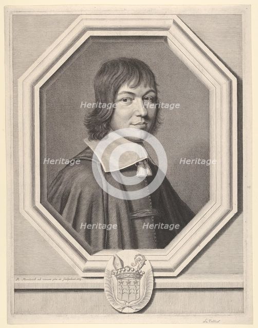 Charles-Maurice Le Tellier, 1663. Creator: Robert Nanteuil.