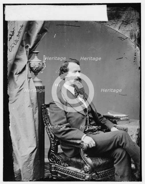 Charles Memorial Hamilton of Florida, between 1860 and 1875. Creator: Unknown.