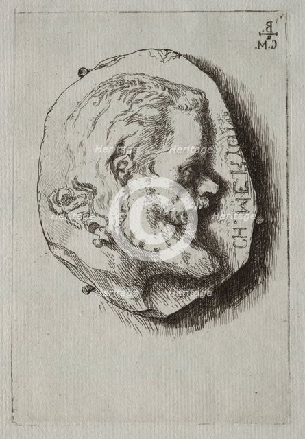 Charles Meryon, 1854. Creator: Félix Bracquemond (French, 1833-1914).