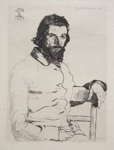 Charles Méryon, 1884. Creator: Félix Bracquemond (French, 1833-1914); Gazette des Beaux-Arts
