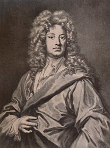 Charles Montagu, 1st Earl of Halifax, English poet and politician, early 18th century (1894). Artist: Pierre Drevet