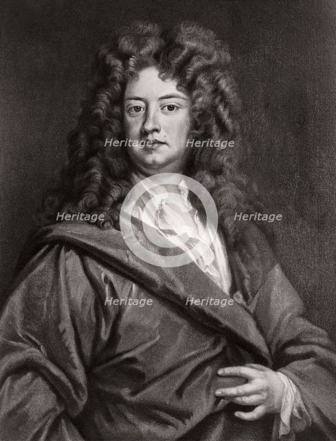 Charles Montagu, Earl of Halifax, English poet and statesman, 1703-1710 (1906). Artist: Unknown