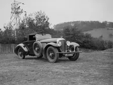 Charles Mortimer's Barker-bodied 2-seater Bentley, c1930s Artist: Bill Brunell