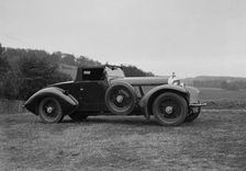 Charles Mortimer's Barker-bodied 2-seater Bentley, c1930s Artist: Bill Brunell