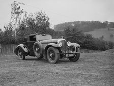 Charles Mortimer's Barker-bodied 2-seater Bentley, c1930s Artist: Bill Brunell