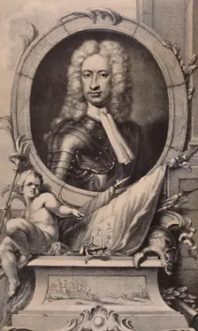 Charles Mordaunt, Earl of Peterborough and Monmouth, English soldier, c1740 (1894). Artist: Jacobus Houbraken