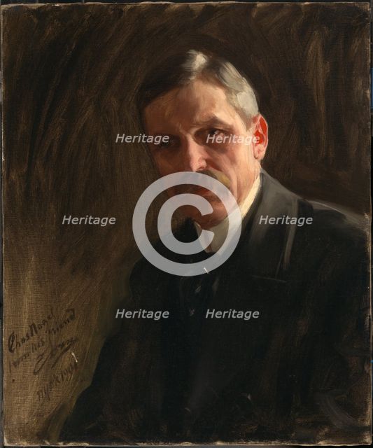 Charles Nagel, 1901. Creator: Anders Leonard Zorn.