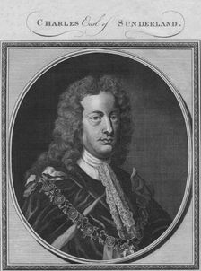 Charles of Earl of Sunderland 1784. Creator: Unknown