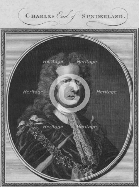 'Charles of Earl of Sunderland', 1784. Creator: Unknown.