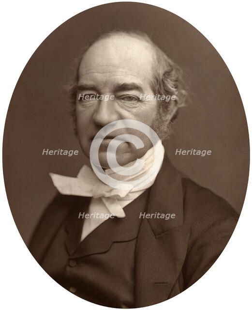 Charles Old Goodford, Provost of Eton College, 1878.Artist: Lock & Whitfield