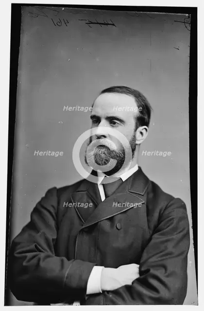 Charles Parnell of Dublin, Ireland, between 1870 and 1880. Creator: Unknown.