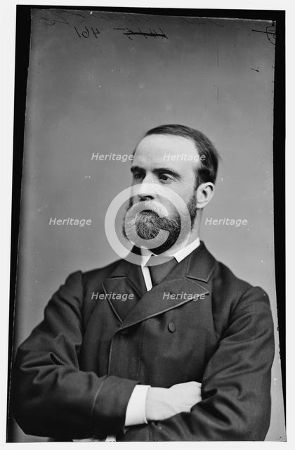 Charles Parnell of Dublin, Ireland, between 1870 and 1880. Creator: Unknown.