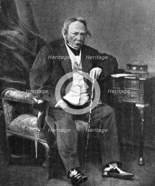 Charles Paul de Kock, French novelist, 1870. Artist: Unknown