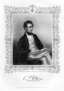 Charles Pelham Villiers (1802-1898), British lawyer and politician, 19th century.Artist: J Cochran