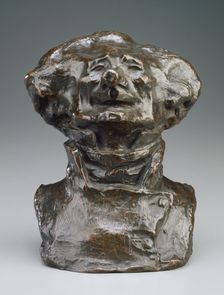 Charles Philipon, model c. 1832/1835, cast 1929/1930. Creator: Honore Daumier