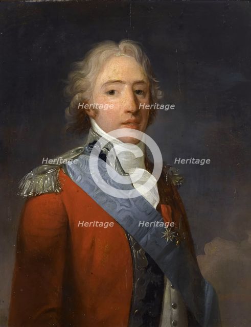 Charles-Philippe de France, Count of Artois (1757-1836). Artist: Danloux, Henri-Pierre (1753-1809)