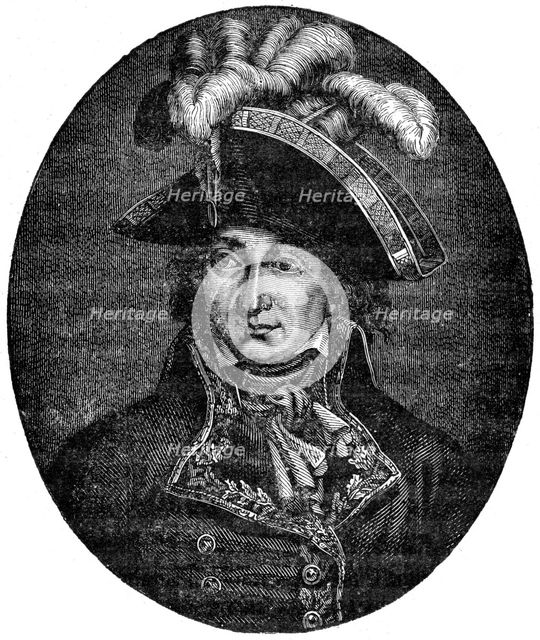 Charles Pichegru, French general and political figure, 1898. Artist: Gustave Demoulin