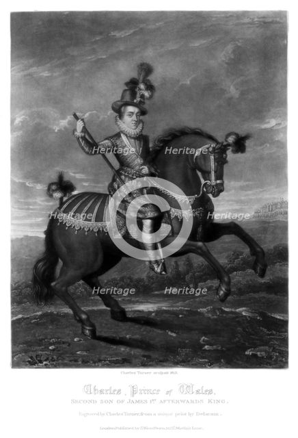 Charles, Prince of Wales, 1816.Artist: Charles Turner