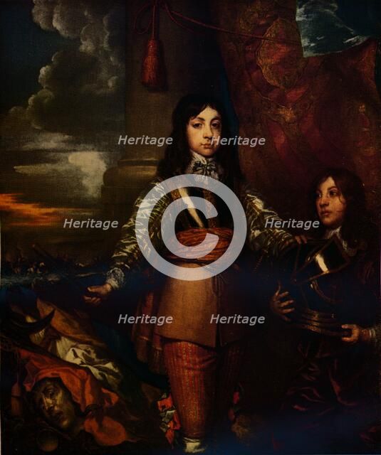 Charles, Prince of Wales, Age 12, c1642, (1936). Artist: William Dobson