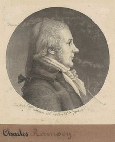 Charles Ramsay, 1797. Creator: Charles Balthazar Julien Févret de Saint-Mémin