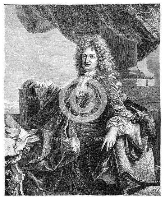 Charles René d'Hozier, (1885). Artist: Gerard Edelinck